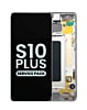 OLED Assembly with Frame for Galaxy S10 Plus G975 (PRISM WHITE) (Service Pack)