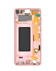 OLED Assembly with Frame for Galaxy S10 (G973) (FLAMINGO PINK) (Premium)