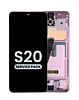 OLED Assembly with Frame for Galaxy S20 G980 / G981 (Not Compatible with Verizonn) (CLOUD PINK) (Service Pack)