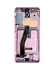 OLED Assembly with Frame for Galaxy S20 G980 / G981 (Not Compatible with Verizonn) (CLOUD PINK) (Service Pack)