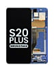OLED Assembly with Frame for Galaxy S20 Plus G985 / G986 (AURA BLUE) (Service Pack)