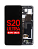 OLED Assembly with Frame for Galaxy S20 Ultra (G988) (Aftermarket) (COSMIC BLACK)