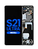 LCD Assembly with Frame for Galaxy S21 Ultra 5G (G998) (PHANTOM BLACK) (Aftermarket INCELL)