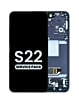 OLED Assembly with Frame for Galaxy S22 S901 (PHANTOM BLACK) (Service Pack)