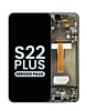OLED Assembly with Frame for Galaxy S22 Plus S906 (PHANTOM BLACK) (Service Pack)