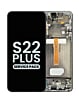 OLED Assembly with Frame for Galaxy S22 Plus S906 (GRAPHTE) (Service Pack)