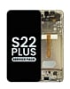 OLED Assembly with Frame for Galaxy S22 Plus S906 (PHANTOM WHITE) (Service Pack)