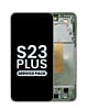 Purchase the OLED assembly with frame for Galaxy S23 Plus S916 in green. Service pack.