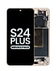 OLED Assembly with Frame for Galaxy S24 Plus S926 (SANDSTONE ORANGE) (Service Pack)
