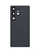 Back Glass with Camera Lens and Adhesive for Galaxy S25 Ultra (NO LOGO) (TITANIUM JETBLACK)
