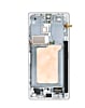 OLED Assembly with Frame for Galaxy S25 Ultra (S938) (TITANIUM WHITESILVER) (Service Pack)