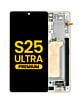 OLED Assembly with Frame for Galaxy S25 Ultra (S938) (TITANIUM PINKGOLD) (Premium)