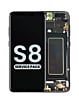 OLED Assembly with Frame for Galaxy S8 G950 (MIDNIGHT BLACK) (Service Pack)