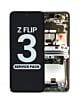 OLED Assembly with Frame for Galaxy Z Flip 3 F711 (WHITE) (US and International) (Service Pack)