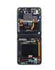 OLED Assembly with Frame for Galaxy Z Flip 3 F711 (PHANTOM BLACK) (US & International)