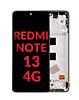 LCD Assembly with Frame for Xiaomi Redmi Note 13 4G (MIDNIGHT BLACK) (Aftermarket Incell)