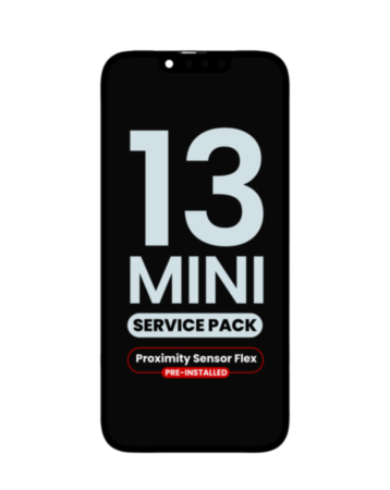 Shop the OLED Assembly with Proximity Sensor Flex Pre-Installed for iPhone 13 Mini Service Pack.