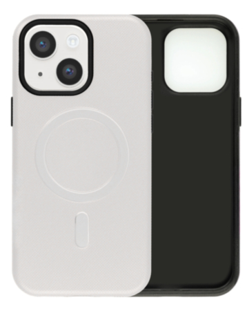 Soft Touch Matte Finish MagSafe Case (WHITE) for iPhone 13 / 14 (Only Ground Shipping)
