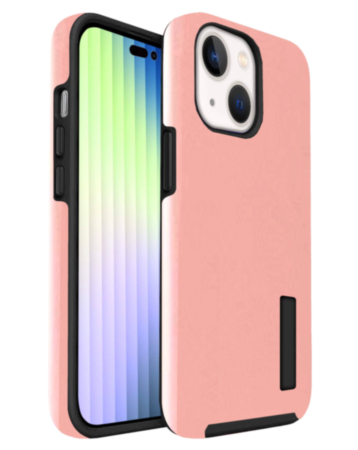 Dual Layer Protection Case - ROSE GOLD for iPhone 14 / 13 (Only Ground Shipping)