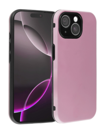 Full Cover New Design Silicone Case (LIGHT PINK) for iPhone 13 / 14 / 16e / 17e (Only Ground Shipping)