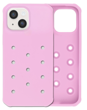 Charm Built Silicone Case (LIGHT PURPLE) for iPhone 13 / 14 / 16e / 17e (Only Ground Shipping)