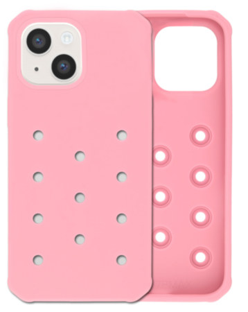 Charm Built Silicone Case (PINK) for iPhone 13 / 14 / 16e / 17e (Only Ground Shipping)