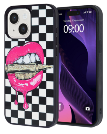 Printing Aluminum Plate Case - LIP for iPhone 13 / 14 (Only Ground Shipping)