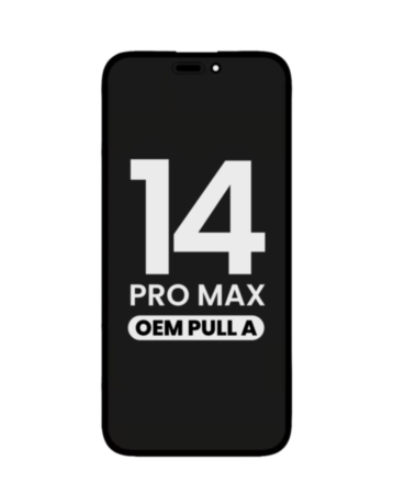 OLED Assembly with Light Sensor Flex Cable for iPhone 14 Pro Max (OEM Pull A Grade)
