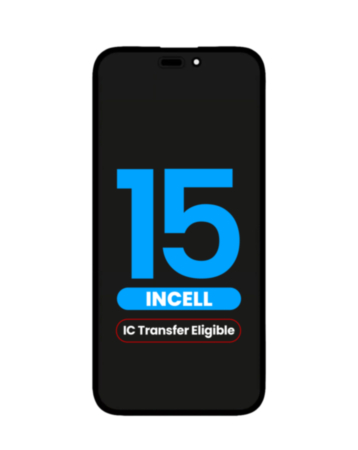 LCD Assembly for iPhone 15 (Aftermarket Incell / QV6) (IC Transfer Eligible)