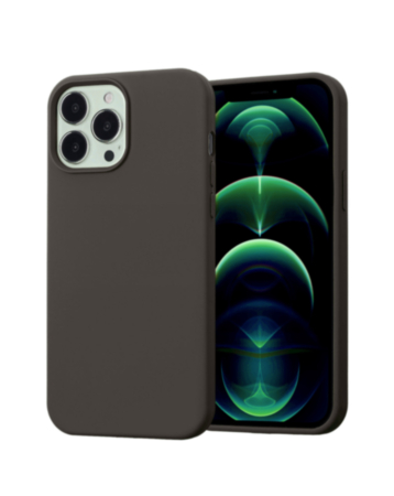 Soft Solid Silicone Case (Full Buttom Cover) - Style 57 for iPhone 15 Pro Max (Only Ground Shipping)