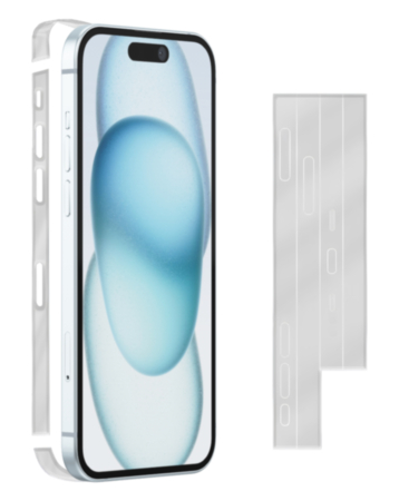 Full Frame Protection Film for iPhone 15 Plus