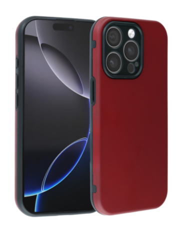 Full Cover New Design Silicone Case (Burgundy) for iPhone 15 Pro (Only Ground Shipping)