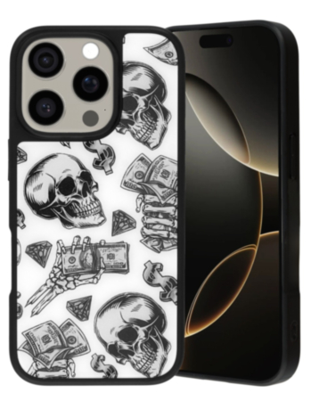 Printing Design Case with Magsafe - SKELETON for iPhone 15 Pro (Only Ground Shipping)