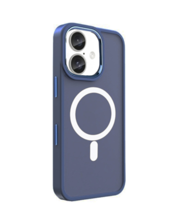 New Magnetic Wireless Charging Case - NAVY BLUE for iPhone 16 (Only Ground Shipping)