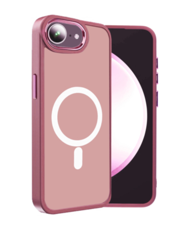 New Magnetic Wireless Charging Case - (PINK) for iPhone 16e / 17e (Only Ground Shipping)