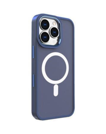 New Magnetic Wireless Charging Case - NAVY BLUE for iPhone 16 Pro (Only Ground Shipping)