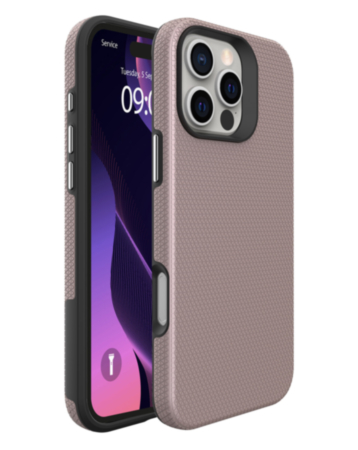 Shock Absorption Protective Dual Layer Case (ROSE GOLD) for iPhone 16 Pro (Only Ground Shipping)