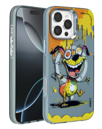Animal Graffiti Design Wireless Charging Case - Style 13 for iPhone 16 Pro (Only Ground Shipping)