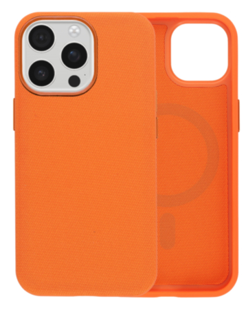 MagSafe Textured Armor Case (ORANGE) for iPhone 16 Pro Max (Only Ground Shipping)