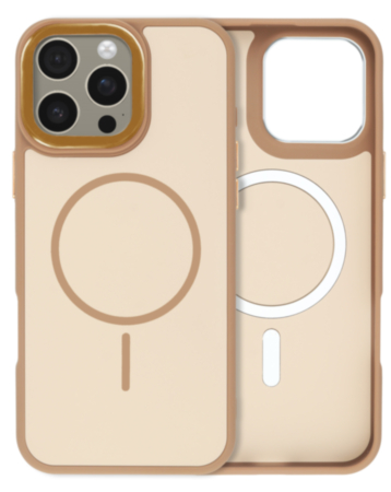 Dual Layer MagSafe Armor Case (BROWN) for iPhone 16 Pro Max (Only Ground Shipping)