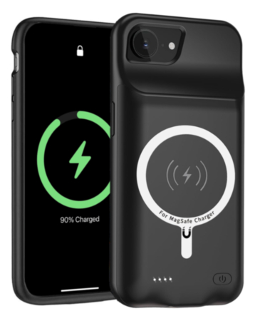 Slim Charging Case with Msafe Charging (7000 mAh) for iPhone 16e / 17e (Only Ground Shipping)