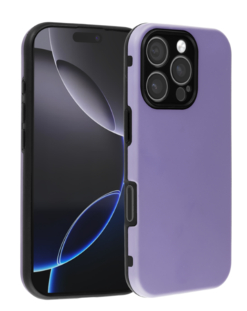 Full Cover New Design Silicone Case - LILAC for iPhone 16 Pro (Only Ground Shipping)