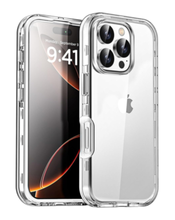 Ultra Glossy Protector Case - ALL CLEAR for iPhone 16 Pro Max (Only Ground Shipping)