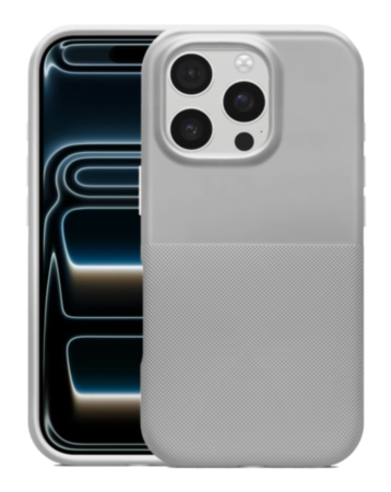 Dotted Texture Magnetic Phone Case (GRAY) for iPhone 16 Pro Max (Only Ground Shipping)