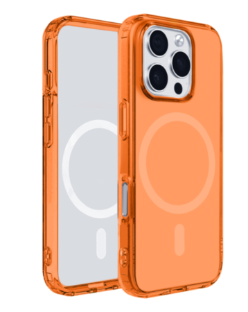 MirrorShield MagSafe Case (ORANGE) for iPhone 16 Pro Max (Only Ground Shipping)