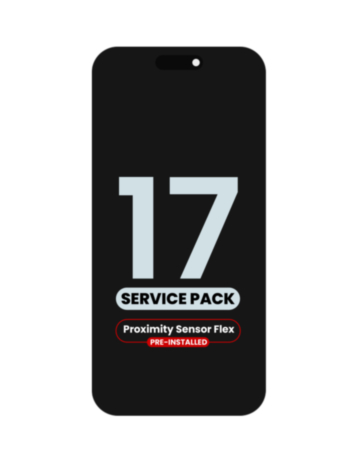 OLED Assembly with Proximity Sensor Flex Pre-Installed for iPhone 17 (Service Pack)