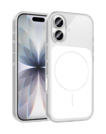 Transparent Magnetic Cases with IC Chip - CLEAR for iPhone 17 (Only Ground Shipping)