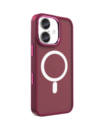 New Magnetic Wireless Charging Case (Burgundy) for iPhone 17 (Only Ground Shipping)