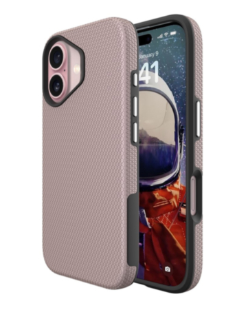 Shock Absorption Protective Dual Layer Case (ROSE GOLD) for iPhone 17 (Only Ground Shipping)