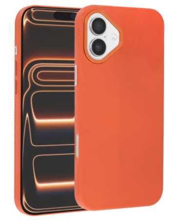 Liquid Silicone Magsafe Cases for - ORANGE for iPhone 17 (Only Ground Shipping)